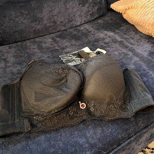 FallSweet Padded Push Up Lace Bras for 38(D) Underwire--New